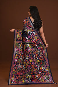 Blended Silk Kantha Saree