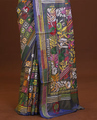 Blended Silk Kantha Saree