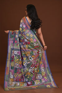 Blended Silk Kantha Saree