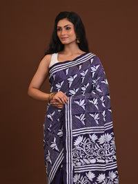 Blended Silk Kantha Saree