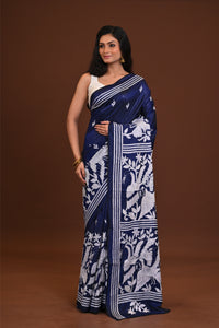Blended Silk Kantha Saree