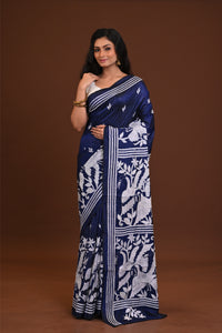 Blended Silk Kantha Saree