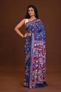 Blended Silk Kantha Saree