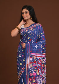Blended Silk Kantha Saree