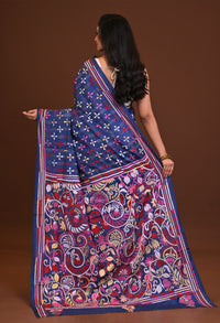 Blended Silk Kantha Saree