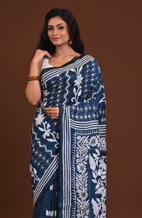 Blended Silk Kantha Saree