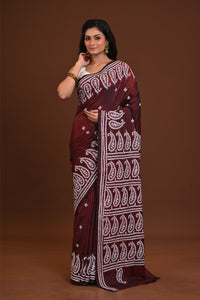Blended Silk Kantha Saree