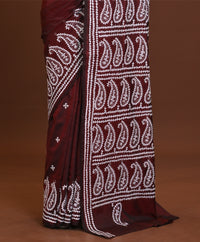 Blended Silk Kantha Saree