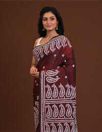 Blended Silk Kantha Saree