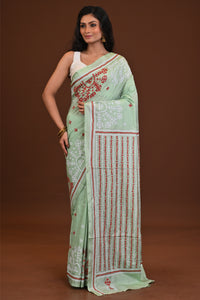 Blended Silk Kantha Saree
