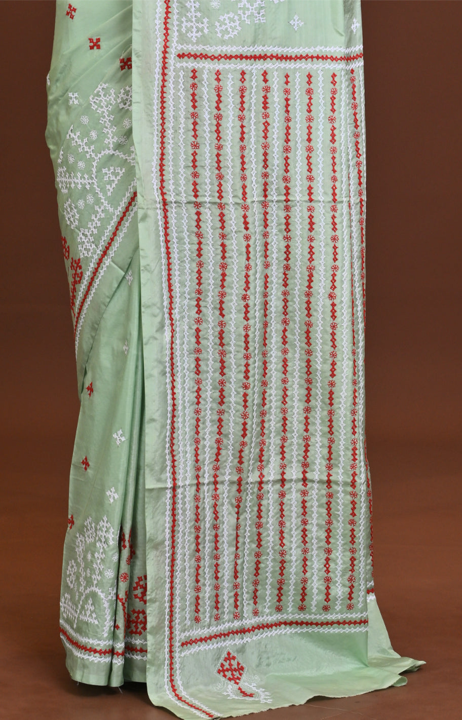 Blended Silk Kantha Saree