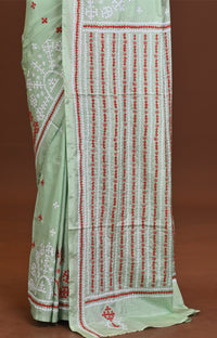 Blended Silk Kantha Saree