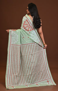 Blended Silk Kantha Saree