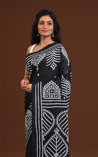Blended Silk Kantha Saree