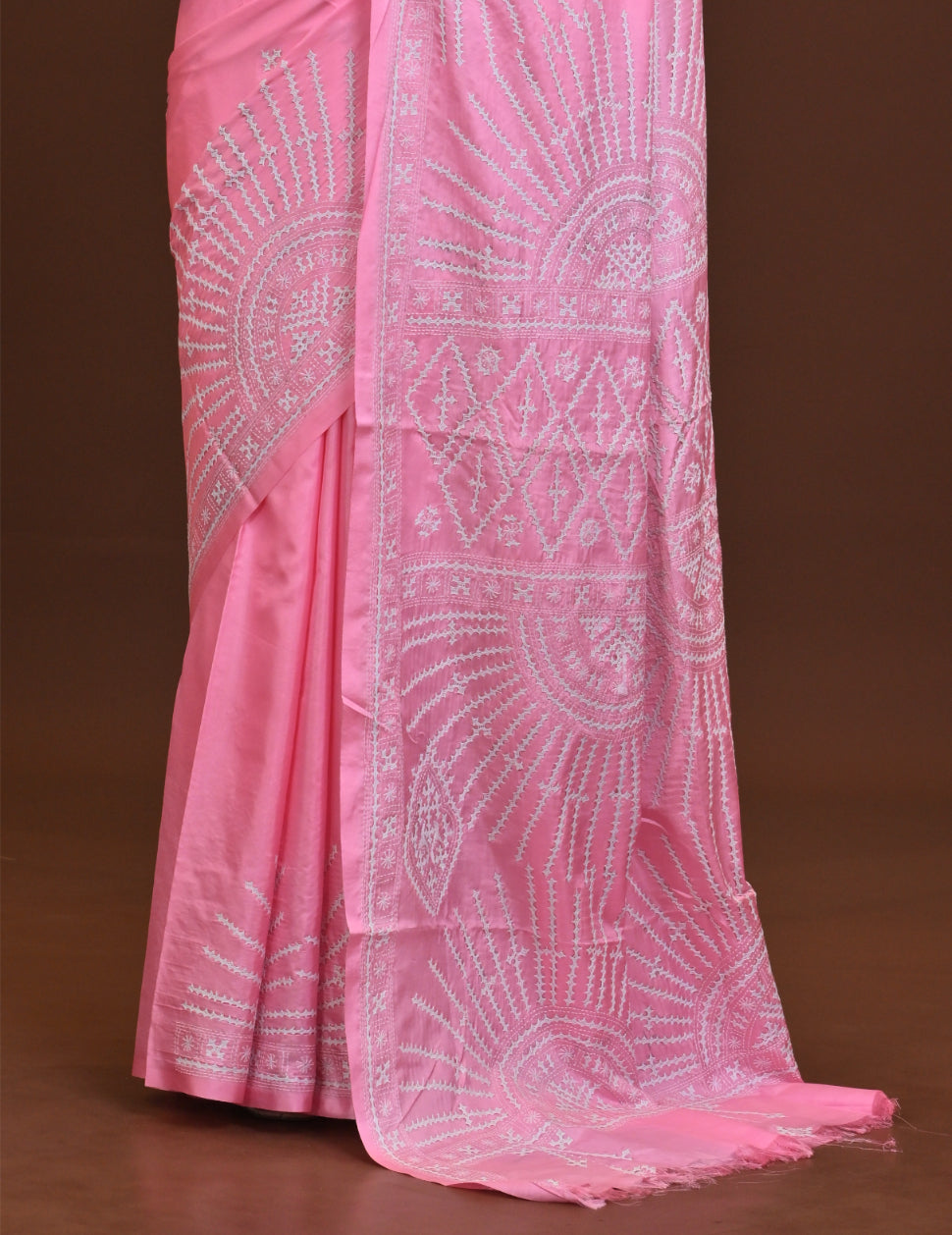 Blended Silk Kantha Saree