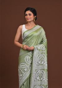 Blended Silk Kantha Saree