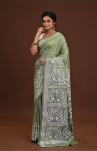 Blended Silk Kantha Saree