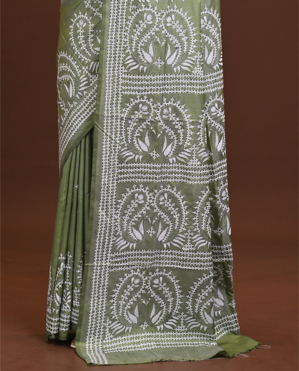 Blended Silk Kantha Saree