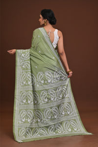 Blended Silk Kantha Saree