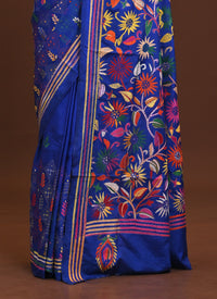 Blended Silk Kantha Saree