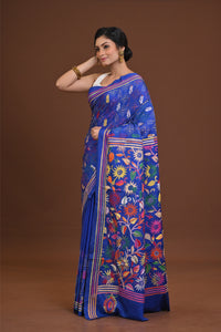 Blended Silk Kantha Saree