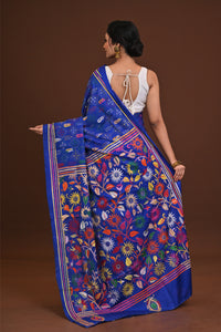 Blended Silk Kantha Saree
