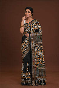 Pure Silk Kantha Saree