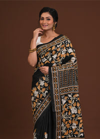 Pure Silk Kantha Saree