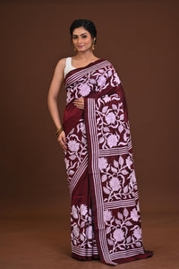 Pure Silk Kantha Saree