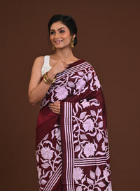 Pure Silk Kantha Saree