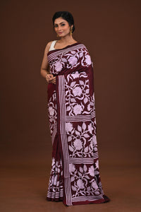 Pure Silk Kantha Saree