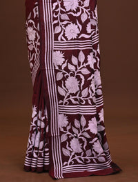 Pure Silk Kantha Saree