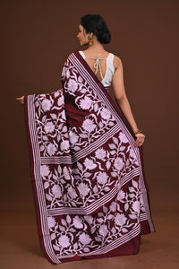 Pure Silk Kantha Saree