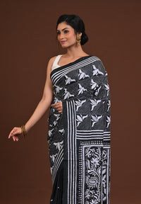 Blended Silk Kantha Saree