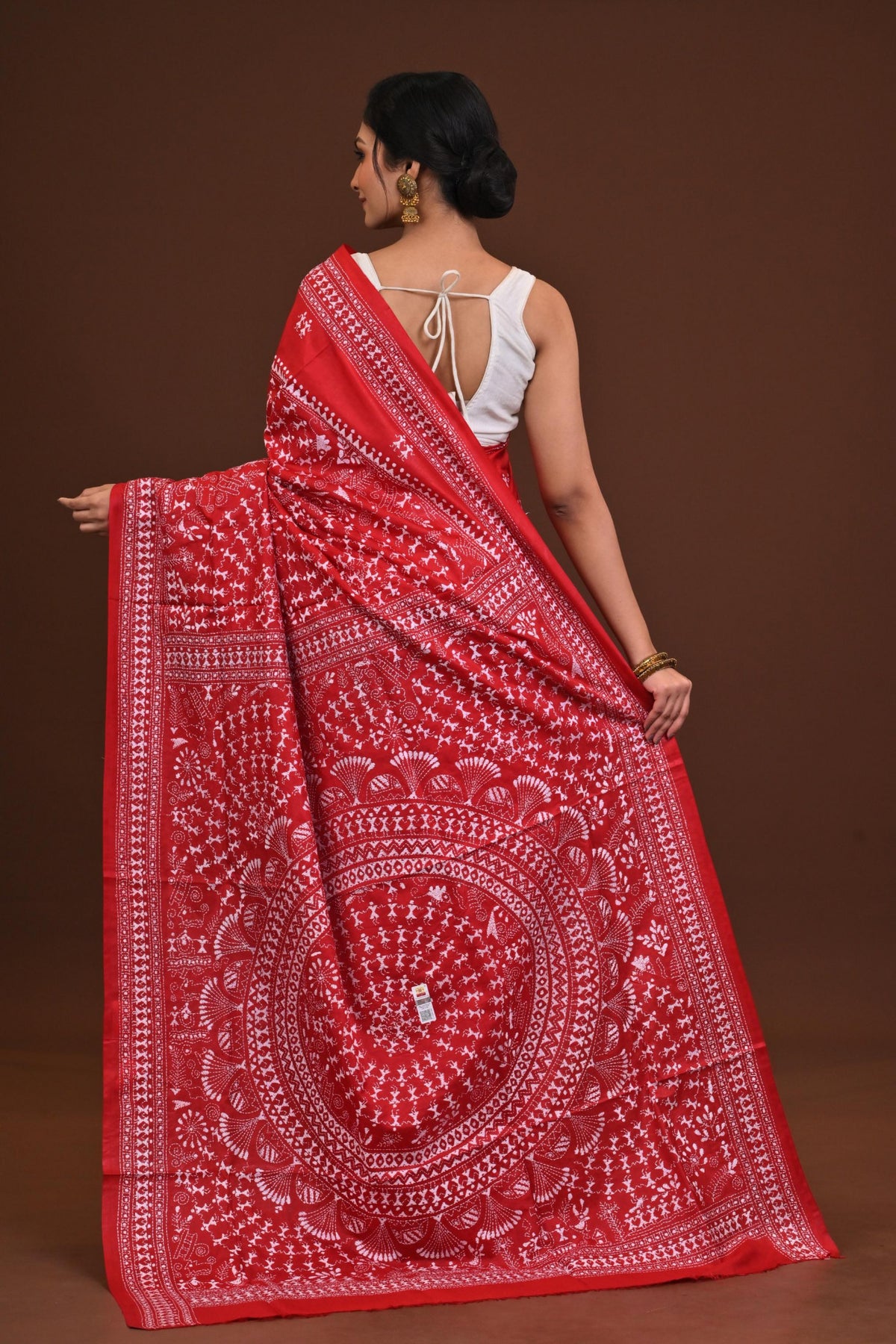 Pure Silk Kantha Saree