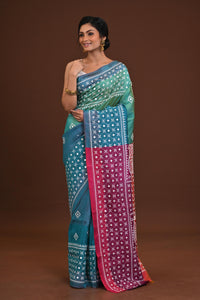 Pure Silk Kantha Saree