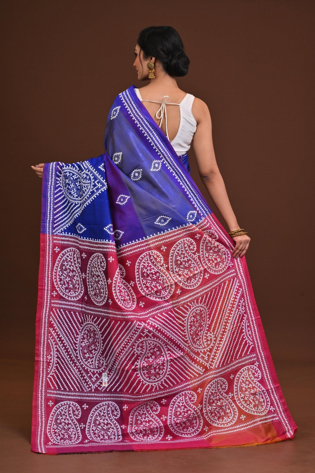 Gachi Silk Kantha Saree