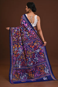 Pure Silk Kantha Saree