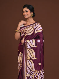 Pure Silk Kantha Saree