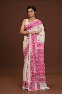 Pure Silk Kantha Saree