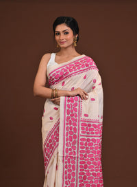 Pure Silk Kantha Saree