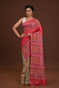 Tussar Dye Lambani Saree