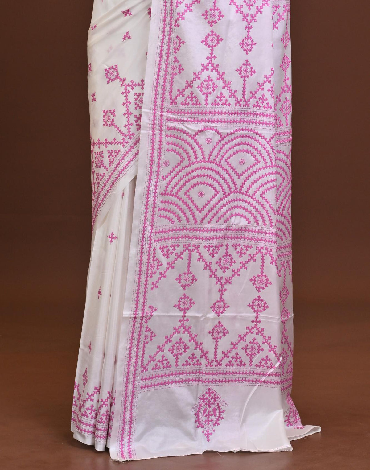 Blended Silk Kantha Saree
