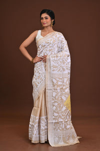 Pure Silk Kantha Saree