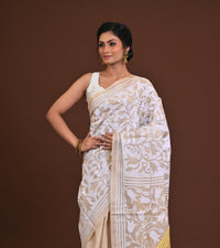 Pure Silk Kantha Saree