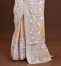 Pure Silk Kantha Saree