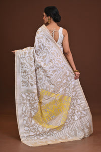 Pure Silk Kantha Saree