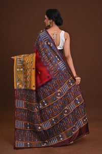 Tussar Dye Lambani Saree