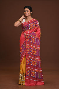 Tussar Dye Lambani Saree