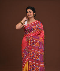 Tussar Dye Lambani Saree